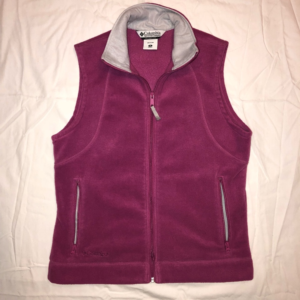 Columbia pink vest